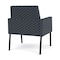 Lesro Mystic Lounge Reception Guest Chair, Black, RS Night Sky Upholstery ML1101 - alternate 3